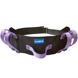 LAMBOX Transfer Walking Gait Belt with 7 Handles- Medical Nursing Walking Assist Aid for Elderly, Seniors, Therapy (Extra Large 72“-Purple)