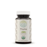 Thyme USDA Organic 60 Capsules | Natural Herbal Supplement | Certified Organic Vegetarian Capsules and Organic Thyme (Thymus Vulgaris) Dried Leaf (60 Capsules)