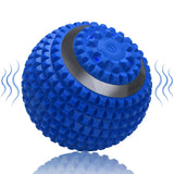 Wolady Vibrating Massage Ball 4-Speed High-Intensity Fitness Yoga Massage Roller, Relieving Muscle Tension Pain & Pressure Massaging Balls (Blue)