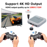 Kinhank Super Console X Retro Video Game Console Built in 95,000+ Classic Games,Emulator Console for 4K TV Support HD Output, Up to 5 Players,LAN/WiFi,Gifts for Men Who Have Everything,2 Gamepads