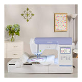 BROTHER Embroidery Machine PE800, 138 Built-in Designs, 5" x 7" Hoop Area, Large 3.2" LCD Touchscreen, USB Port, 11 Font Styles