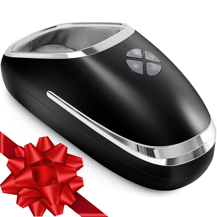 CXELZR Christmas Gifts for Women, Mom, Her, Wife, Fathers Day, Mothers Day, Birthday Gifts for Men, Dad, Husband, Him - Foot Massager Machine with Heat for Plantar Fasciitis, Diabetics