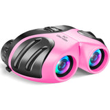 Gifts for 3-12 Year Old Girls and Boys , Kids Binoculars for Outdoor Easter Toys for 3-12 Year Old Girls Easter Christmas Xmas Stocking Stuffers Fillers Gifts for Kids Teen Girls Pink DL09