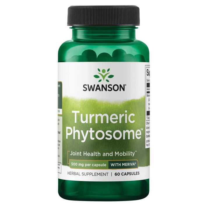 Swanson Turmeric Phytosome with Meriva 500 Milligrams 60 Capsules