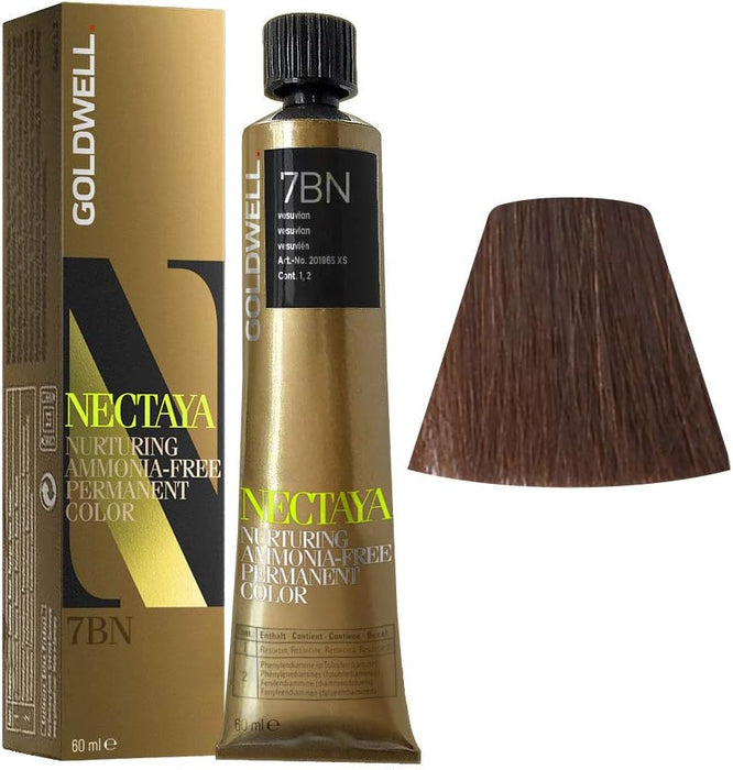 GOLDWELL Nectaya Ammonia Free Permanent Hair Color 2oz - 7BN