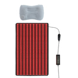 LOVTRAVEL LED 660nm Red Light Therapy Mat 38'' X 23.6'' 850nm Near Infrared Light Therapy Devices Large Pads for Whole Full Body Pain Relief