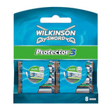 WILKINSON SWORD Protector 3 Men's Razor Blade Refills x 8