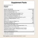 Mela Daily Essentials Multivitamin for Melanated Women - High-Dose Vitamin D3 and B12, Probiotics, Lion's Mane, Ceylon Cinnamon - Vegan, Gluten Free, Non-GMO, 30 Day Supply (60 Capsules)