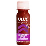 Vive Organic Immune Support Elderberry Shot, Cold-Pressed Turmeric & Ginger, Gluten Free, Vegan, Immunity Boost Elderberry, 2 Fl Oz (Pack of 12)