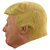 Halloween Latex Head Mask, Republican Presidential Candidate Trump & Joe Biden Mask, Realistic Celebrity Full-Head Rubber Maske for Novelty Old Man Cosplay Masquerade Costume (Adult Size) (trump)