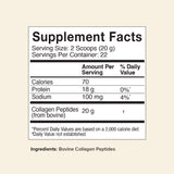 Great Lakes Wellness Collagen Peptides Powder Supplement for Skin Hair Nail Joints - Unflavored - Quick Dissolve Hydrolyzed, Non-GMO, Keto, Paleo, Gluten-Free, No Preservatives - 16 oz Canister