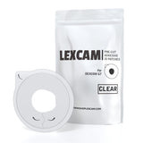 Lexcam Adhesive Patches Pre-Cut for Dexcom G7 – Pack of 20 – Waterproof, Transparent Overpatches for Continuous Glucose Monitoring, Sensor is NOT Included