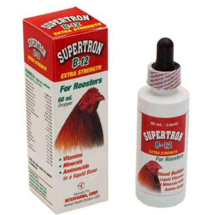 Interfarma - Veterinary Supertron B-12 Extra Strength for Roosters