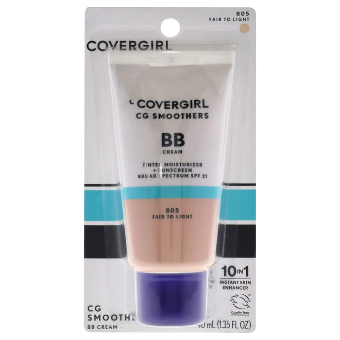 COVERGIRL - 4 Covergirl Smoothers Lightweight Bb Cream 1.35oz Fair to Light #805