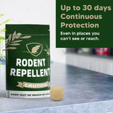 CKXVOD Rodent Repellent, Mouse Repellents Outdoor, Peppermint Oil to Repel Mice and Rats, Rat Repellent for House, Get Rid of Mice,Rat Deterrent Indoor, Mice Repellent Indoor, Effectively-4P