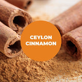 Me First Living Ceylon Cinnamon 1000mg, 100% Certified Organic Ceylon Cinnamon, Non-GMO, True Cinnamon, Metabolism Support, Antioxidant - 60 Tablets