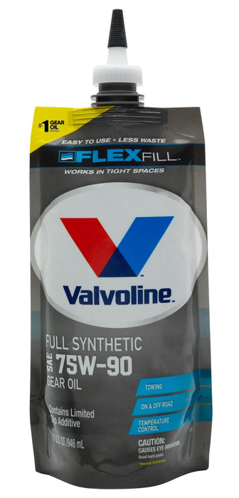 Valvoline FlexFill Advanced Full Synthetic Full Synthetic 75W-90 Gear Oil 1 QT FlexFill