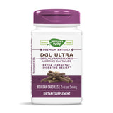 Nature's Way DGL Ultra - Premium Licorice Root Extract - Extra Strength** Digestive Relief* - With Gutgard - Gluten Free - 90 Vegan Capsules