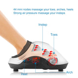 QUINEAR Foot Massager, Shiatsu Foot Massager for Neuropathy Pain Relief and Circulation Deep Tissue Foot Massagers