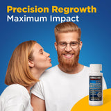 Minoxidil Liquid Extra Strength Hair Regrowth Treatment for Men, 5% Topical Solution, 6 Months Supply - Dropper Applicator and Bonus Free Instructional Guide Included