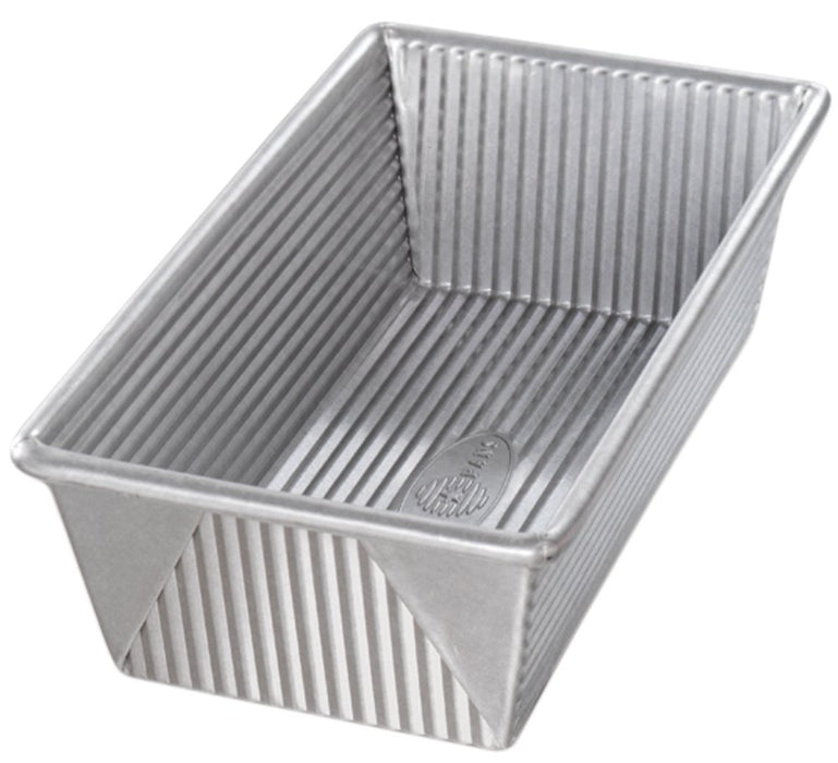 USA Pan Bakeware Aluminized Steel Loaf Pan, 5"D x 10"W x 3"H, 1.5 Pound