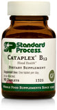 Standard Process Cataplex B12 - Vitamin B12 Supplement Supports Blood Health, Folic Acid Metabolism, and General Health with Oat Flour and More - 90 Tablets