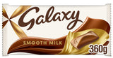 GALAXY Smooth Milk Chocolate Bar for Sharing, 360 g, (Packaging May Vary)