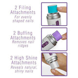 Naked Nails Refills Replacement Parts Buffers, Files & Shines (Pack of 2)