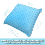 Bright Autism Hugger Pillow for Sensory Needs- Calming Vibrating pillow for kids. Therapy Relaxing tool That helps Children to soothe stress or anxiety. The perfect sleep aid for a sensory room.