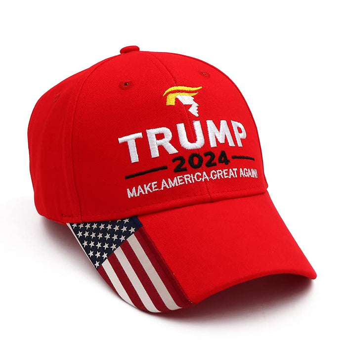 Trump Merchandise Trump Hat Donald Trump 2024 Hat Take America Back MAGA Hat USA Adjustable Baseball Cap