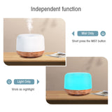 SPLITSKY Aromatherapy Essential Oil Home Diffuser with Remote Control, 300ML Large Room Cool Mist Air Humidifier, 8 Hours Quiet Operation, Timer, 7 Colors LED Night Night，Suitable Home,Yoga.