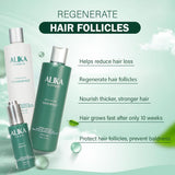 ALIKA Shampoo, Conditioner, And Serum Set Hair Growth, Grow Gorgeous Hair Growth, Hair Loss Treatments for Women, Men, Suitable For Dry, Oily, Normal Scalp