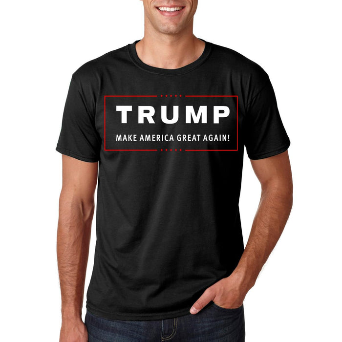 AW Fashions Trump 2024 Make America Great Again T-Shirt Republican Take America Back MAGA Election Tee (Black, Large)
