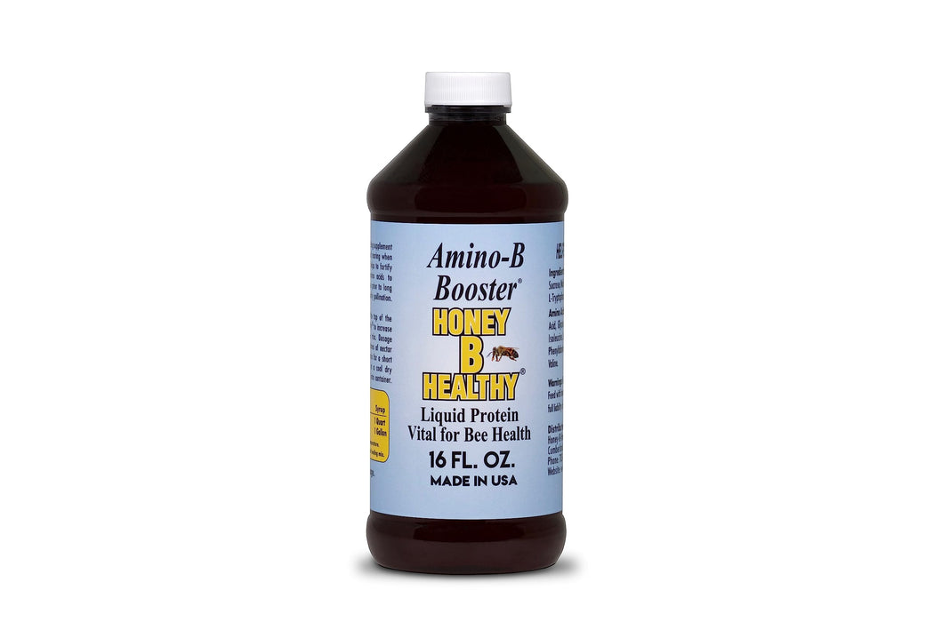 Amino-B Booster 16 oz. Bottle, Liquid Protein Vital for Bee Health