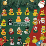 Advent Calendar 2024 - Rubber Duckies 24 Days Surprises Gift for Toddlers Boys Girls - Christmas Holiday Countdown Gift for 3-8 Year Old Children Kids Teens