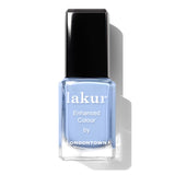 LONDONTOWN Baby Blue Glossy Nail Polish, In the Clouds lakur, Vegan Chip-Resistant Long-Lasting Nail Lacquer, 40 fl oz