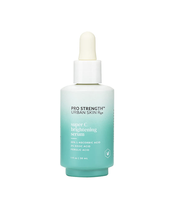 Pro Strength USRx®, Super C Brightening Serum, Lightweight Anti-Aging Daily Glow Serum | Hydrates, Brightens, Clarifies, and Evens Skin Tone with Hyaluronic Acid and Salicylic Acid, 1.0 Fl Oz