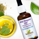 NEW ROOTS HERBAL Wild Oregano C93 Oil 1 fl oz (30 ml) Liquid Drops | Organic Immune Support Supplement | Highest Natural Carvacrol Concentration | Alcohol Free, Non GMO, Vegan, Gluten Free