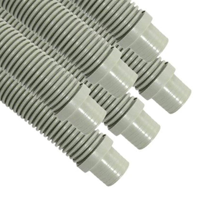 Puri Tech 6 Pack Universal Swimming Pool Cleaner Suction Hose 48 Long Grey Color for Hayward Navigator, Pool Vac Ultra, AquaBug, Polaris ATV and More