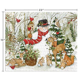 LANG Woodland Snowman Advent Calendar - Puzzle (2237003)