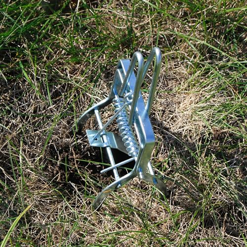 Ruralty Clamp Mole Trap - Mole Claw Trap 1pk Gopher Snare Groundhog Sn
