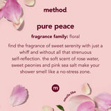 Method Body Wash, Pure Peace, Paraben and Phthalate Free, 18 oz (Pack of 3),Detoxifying