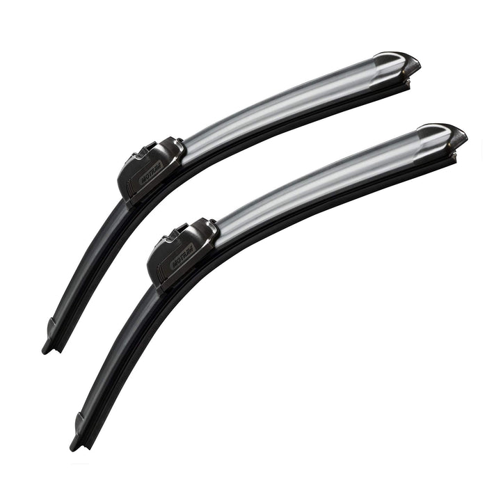 MOTIUM OEM QUALITY Premium All-Season Windshield Wiper Blades (18"+18" pair for front windshield)
