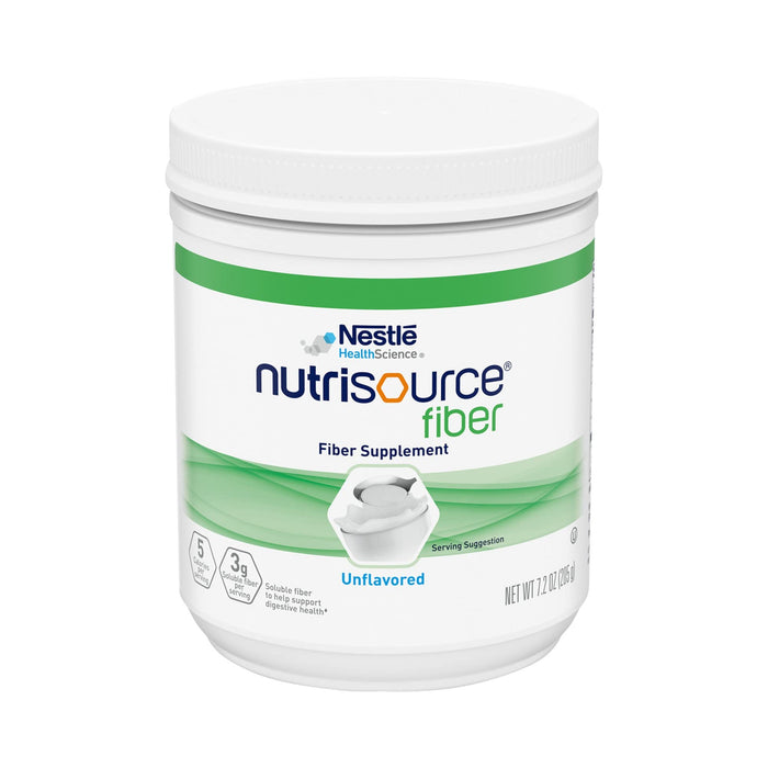 NutriSOURCE Fiber Supplement Powder-Flavor Unflavored Calories 15 / 1 tbsp (4 g) Style Powder Packaging 7.2 oz (205 g) Can - Each 1