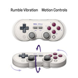 8Bitdo Sn30 Pro Wireless Bluetooth Controller, Hall Effect Joystick Update, Retro Gamepad for Switch, PC, Steam Deck, Android, Raspberry PI, iPhone, iPad, macOS and Apple TV (G Classic Edition)