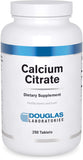 Douglas Laboratories Calcium Citrate | Elemental Mineral to Support The Strength and Structure of Bones and Teeth | 250 Tablets