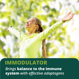 ADAPTOHEAL Immodulator - Adaptogenic Supplement for Well-Being, with Ginseng, Ashwagandha, Reishi Mushroom - Supports Stress Response, Mood Balance and Immune System Function (180 Capsules/700 mg)