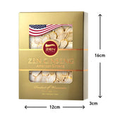 2 Boxes of American Wisconsin Ginseng Slices - Improved Energy, Performance, & Mental Health for Men & Women. Total 8 Oz.