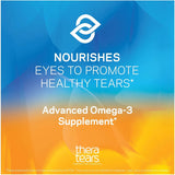 THERA TEARS Nutrition, 1200mg Omega-3 Supplement Capsules, 90-Count (Pack of 2)