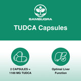 TUDCA Liver Supplements 1100mg, Ultra Strength Bile Salt TUDCA Supplement, Liver Support for Liver Cleanse Detox and Repair, 60 Capsules